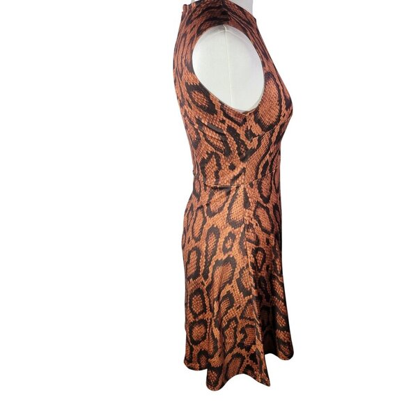 We Wore What Women Snake Print Cider Muscle Sleeveless Mini Dress Size XS - Picture 6 of 8